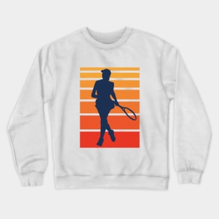 Vintage Tennis Silhouette Crewneck Sweatshirt